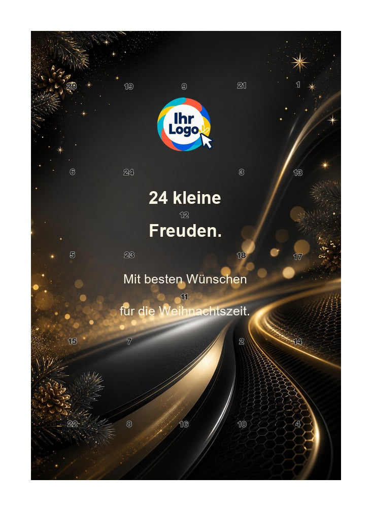 Firmen-Adventskalender – Automobil 06 – Lindt Hochformat