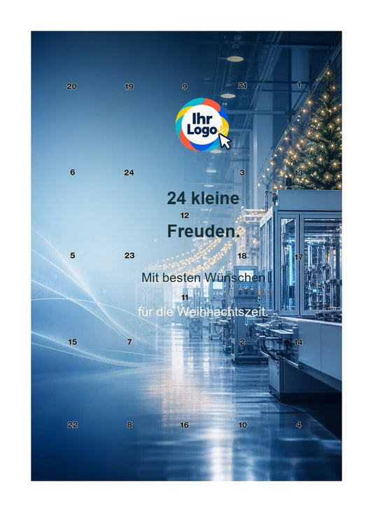 Firmen-Adventskalender – Maschinenbau 06 – Lindt Hochformat