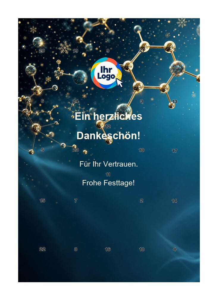 Firmen-Adventskalender – Chemie/Pharma 01 – Lindt Hochformat