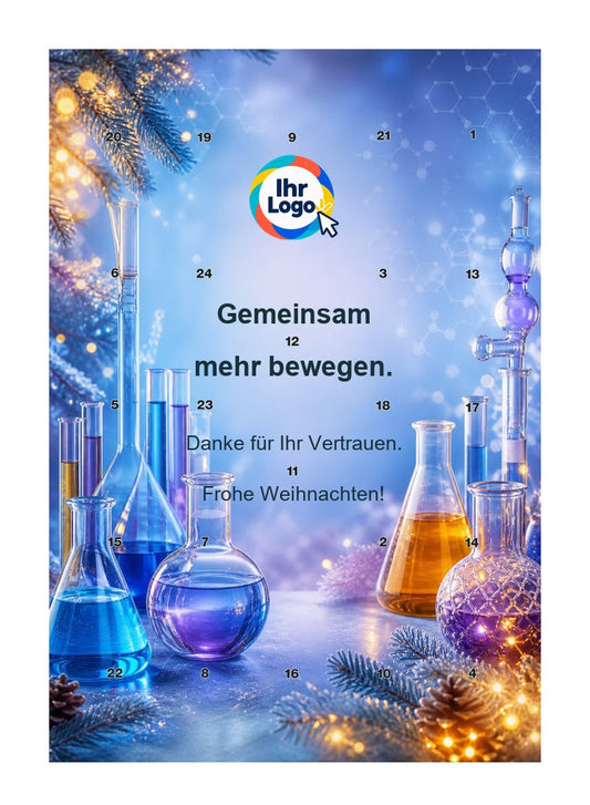 Firmen-Adventskalender – Chemie/Pharma 02 – Lindt Hochformat
