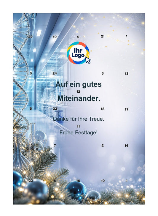 Firmen-Adventskalender – Chemie/Pharma 05 – Lindt Hochformat