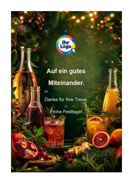Firmen-Adventskalender – Lebensmittel 05 – Lindt Hochformat