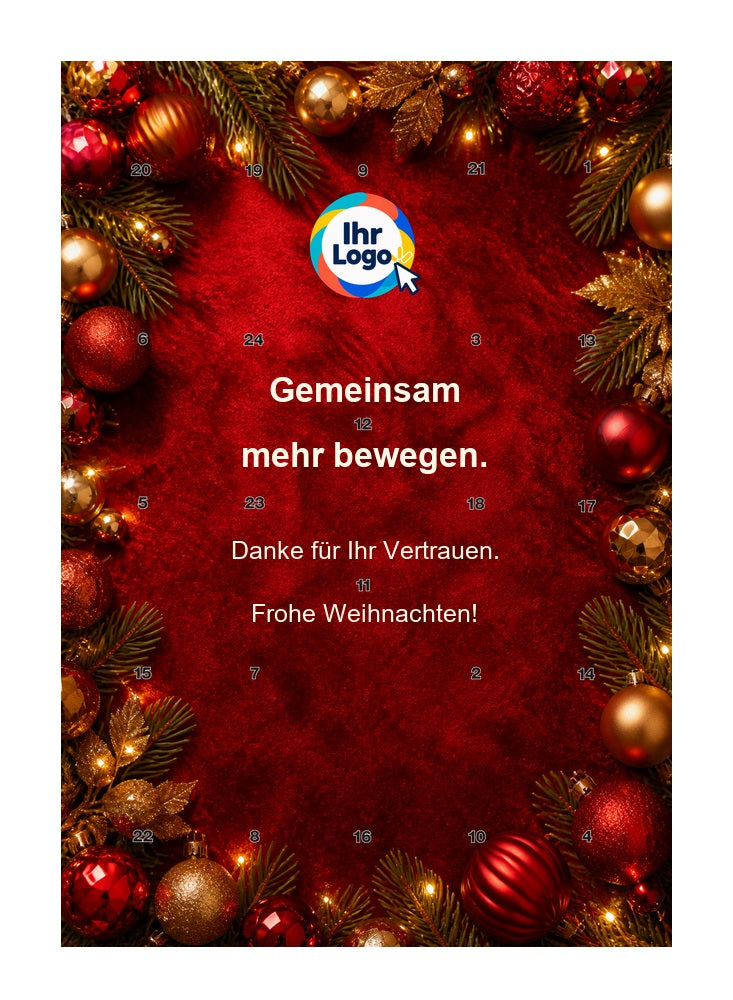 Firmen-Adventskalender – Allgemein 02 – Lindt Hochformat
