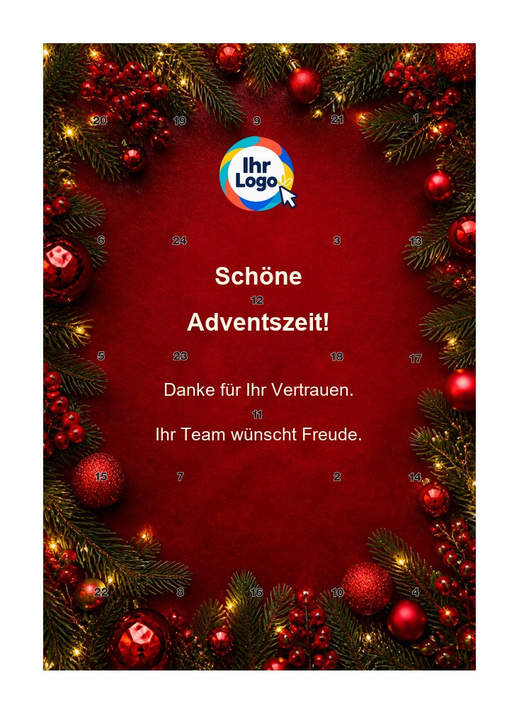 Firmen-Adventskalender – Allgemein 07 – Lindt Hochformat