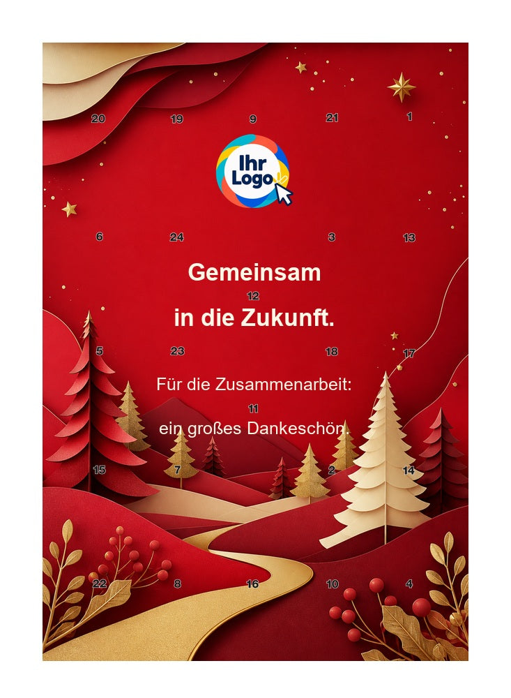 Firmen-Adventskalender – Allgemein 08 – Lindt Hochformat