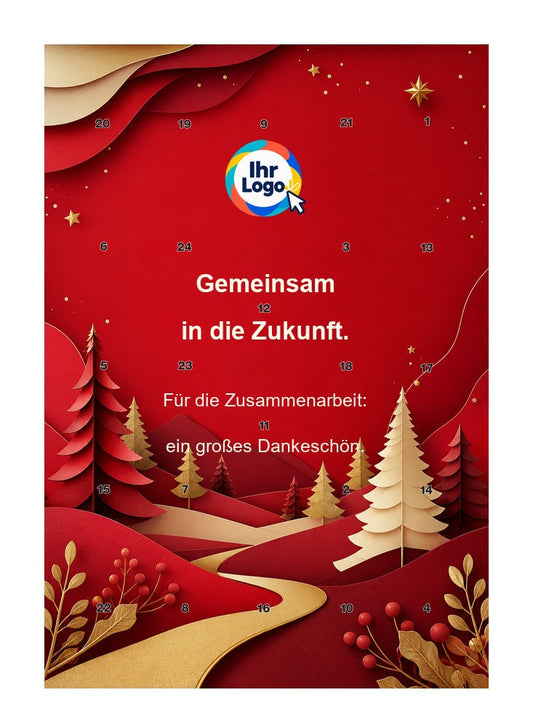 Firmen-Adventskalender – Allgemein 08 – Lindt Hochformat