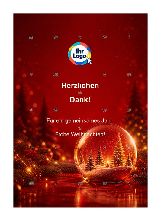 Firmen-Adventskalender – Allgemein 10 – Lindt Hochformat