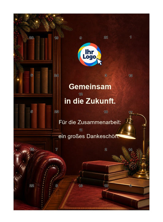 Firmen-Adventskalender – Recht/Steuern 08 – Lindt Hochformat