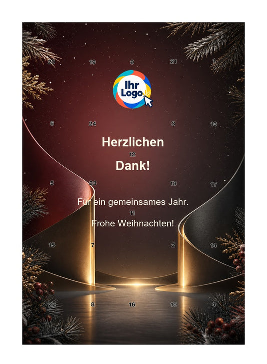 Firmen-Adventskalender – Recht/Steuern 10 – Lindt Hochformat