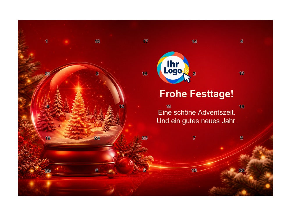 Firmen-Adventskalender – Allgemein 10 – Lindt Querformat