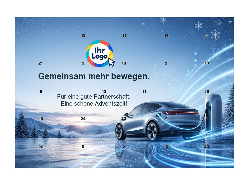 Firmen-Adventskalender – Automobil 02 – Lindt Querformat
