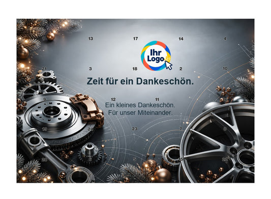 Firmen-Adventskalender – Automobil 03 – Lindt Querformat