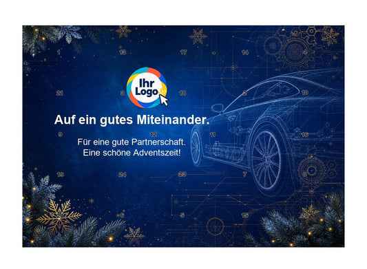 Firmen-Adventskalender – Automobil 05 – Lindt Querformat