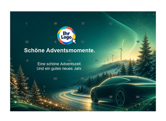 Firmen-Adventskalender – Automobil 07 – Lindt Querformat