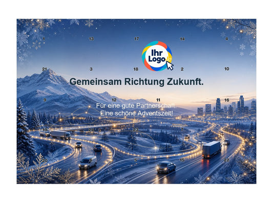 Firmen-Adventskalender – Automobil 08 – Lindt Querformat