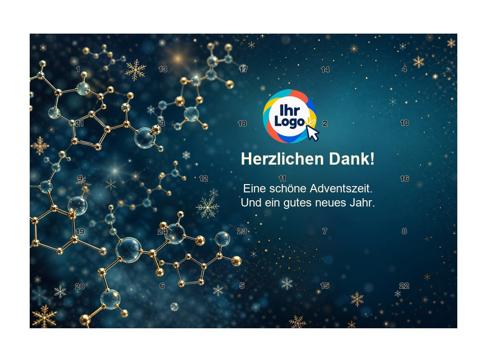 Firmen-Adventskalender – Chemie/Pharma 01 – Lindt Querformat