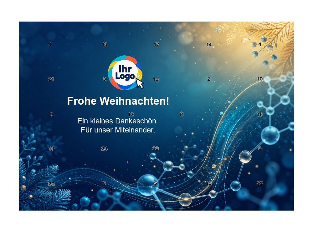 Firmen-Adventskalender – Chemie/Pharma 09 – Lindt Querformat