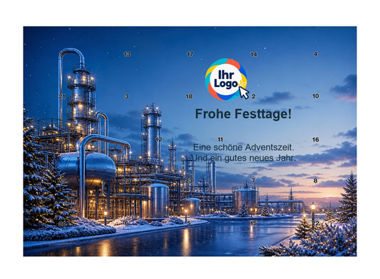 Firmen-Adventskalender – Chemie/Pharma 10 – Lindt Querformat