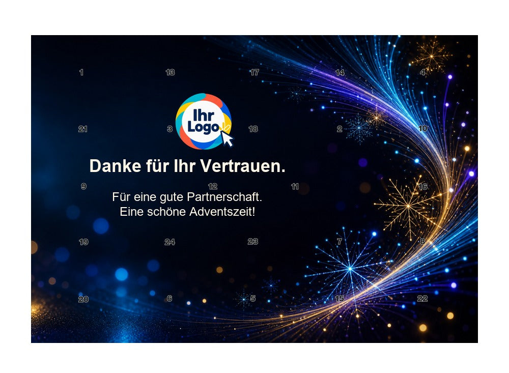 Firmen-Adventskalender – Elektro/Digital 05 – Lindt Querformat