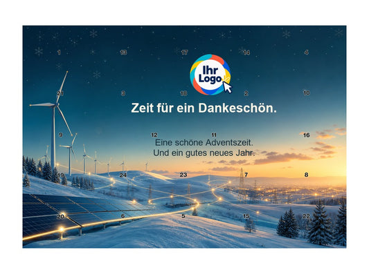 Firmen-Adventskalender – Elektro/Digital 07 – Lindt Querformat