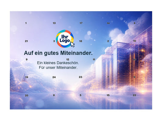 Firmen-Adventskalender – Elektro/Digital 09 – Lindt Querformat