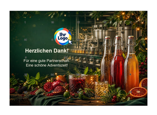 Firmen-Adventskalender – Lebensmittel 05 – Lindt Querformat