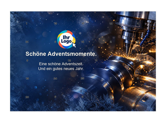 Firmen-Adventskalender – Maschinenbau 04 – Lindt Querformat