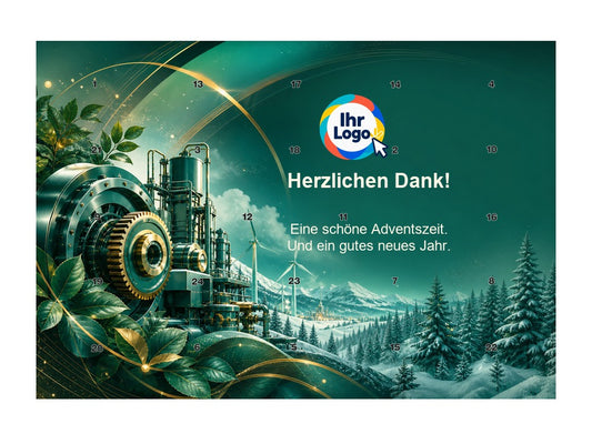 Firmen-Adventskalender – Maschinenbau 07 – Lindt Querformat