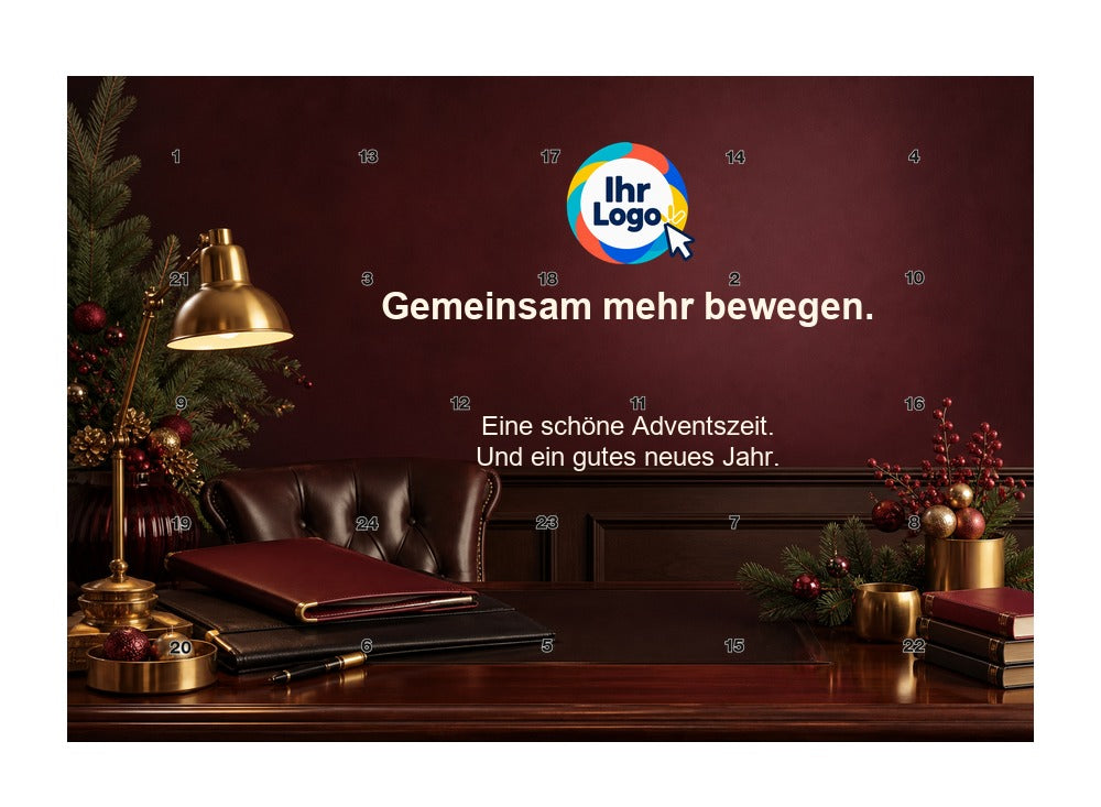 Firmen-Adventskalender – Recht/Steuern 01 – Lindt Querformat
