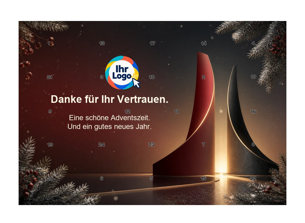 Firmen-Adventskalender – Recht/Steuern 10 – Lindt Querformat