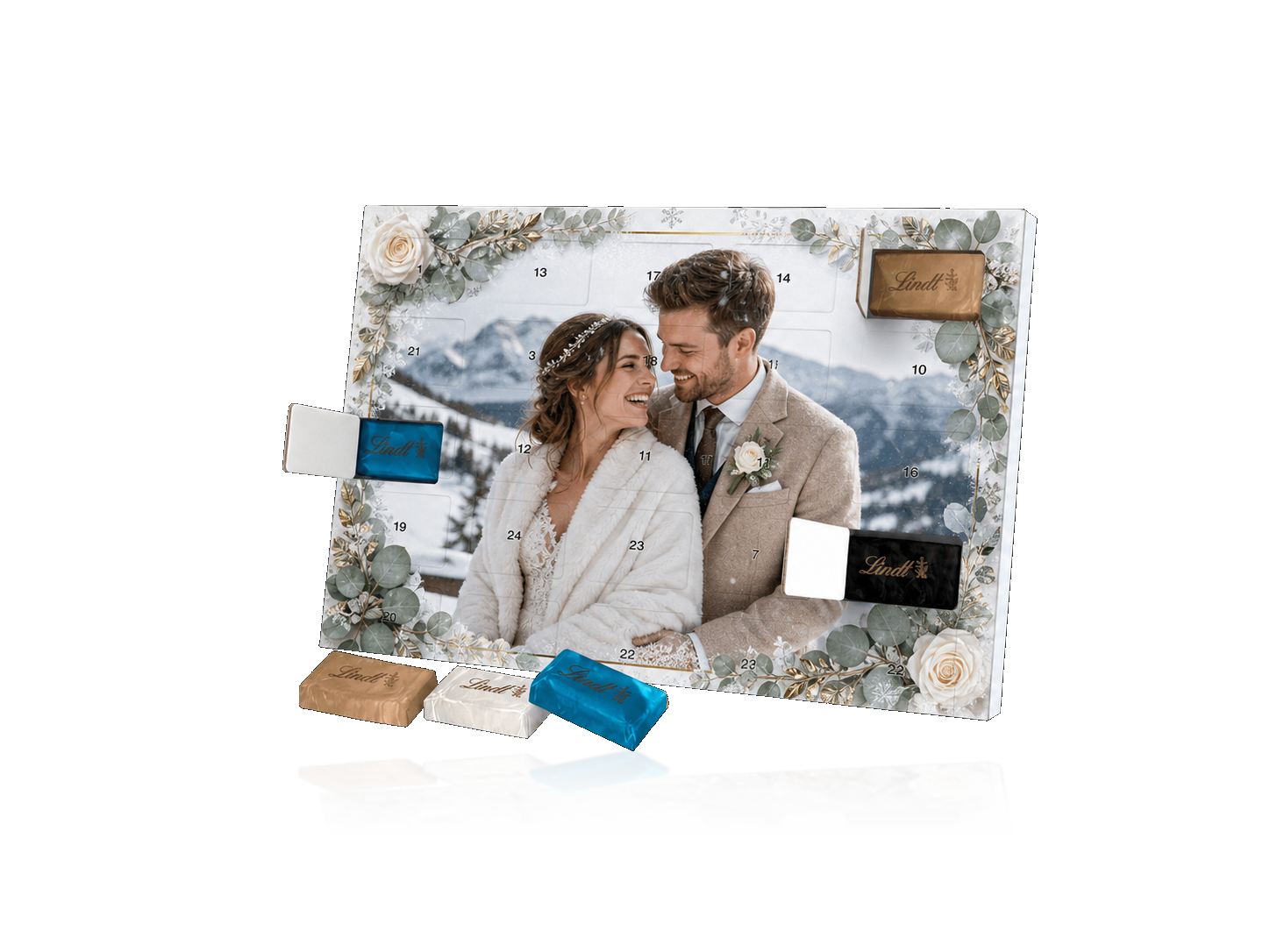 Adventskalender für Hochzeit und Urlaub